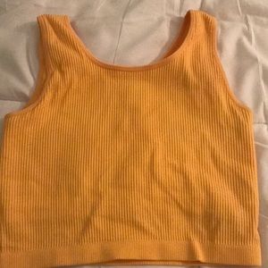 girls size L orange top